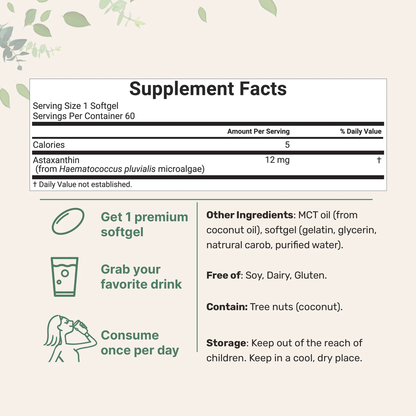 Micro Ingredients Astaxanthin